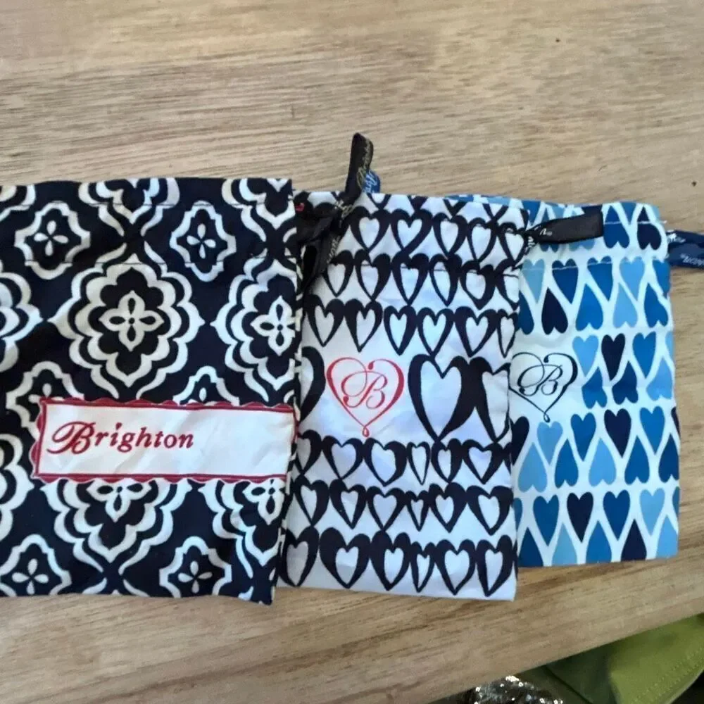 2 Brighton pouches